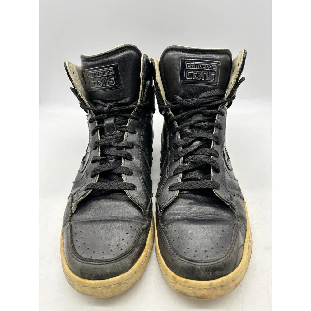 John Varvatos x Converse Weapon Leather Mid Top Shoes SIZE 11 MENS